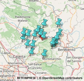 Mappa Viale dei Pini, 82036 Solopaca BN, Italia (10.3855)