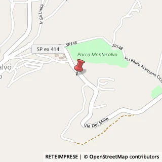 Mappa Via Dei Mille, 10, 83037 Montecalvo Irpino, Avellino (Campania)