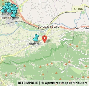 Mappa Via Monticelli, 82036 Solopaca BN, Italia (4.05455)