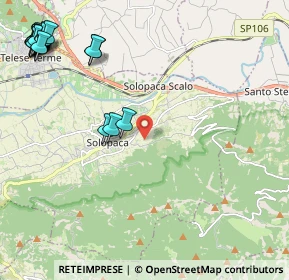 Mappa Via Monticelli, 82036 Solopaca BN, Italia (3.41)