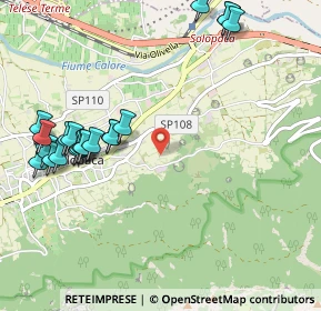 Mappa Via Monticelli, 82036 Solopaca BN, Italia (1.302)