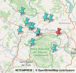 Mappa Via Monticelli, 82036 Solopaca BN, Italia (6.86909)