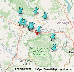 Mappa Via Monticelli, 82036 Solopaca BN, Italia (6.86818)