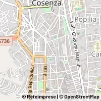 Kaart Cosenza