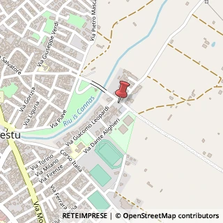 Mappa Via Dante Alighieri, angolo via Manzoni, 9, 09028 Sestu, Cagliari (Sardegna)