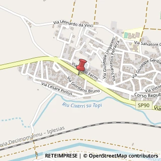 Mappa Via Iglesias, 5, 09010 Siliqua, Cagliari (Sardegna)