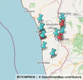 Mappa S:S.18 - Località Sciolle, 87030 San Lucido CS, Italia (12.14706)