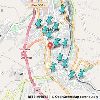Mappa Gruppo Giannino, 87100 Cosenza CS, Italia (0.99933)
