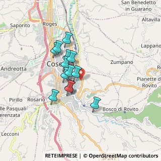 Mappa Via Lungo Crati Gergeri, 87100 Cosenza CS, Italia (1.42923)