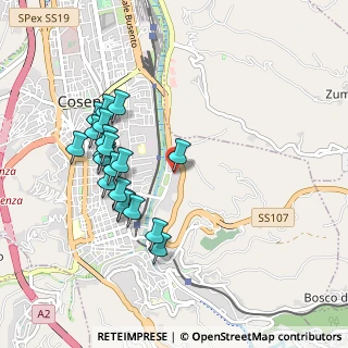 Mappa Via Lungo Crati Gergeri, 87100 Cosenza CS, Italia (1.0185)