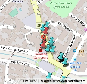 Mappa Via Roma ex, 09028 Sestu CA, Italia (0.06296)