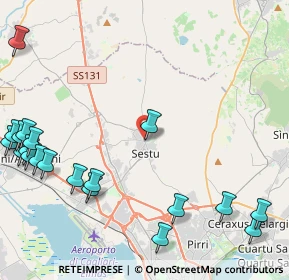 Mappa Via Roma ex, 09028 Sestu CA, Italia (6.7325)