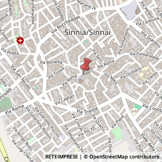 Mappa Piazza Municipio, 2, 09048 Sinnai, Cagliari (Sardegna)