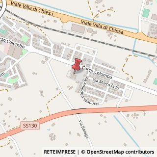 Mappa Corso Cristoforo Colombo, 80, 09016 Iglesias, Carbonia-Iglesias (Sardegna)