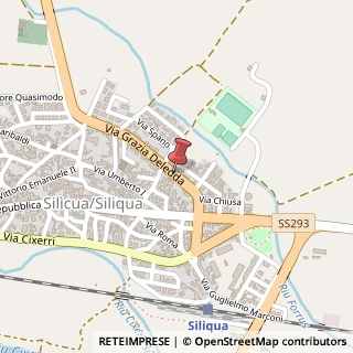 Mappa Via Deledda, 19, 09010 Siliqua, Cagliari (Sardegna)