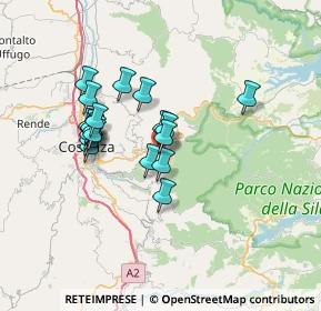 Mappa Corso Europa, 87058 Spezzano della Sila CS, Italia (6.3475)