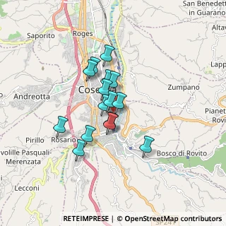 Mappa Via Ugo Spirito, 87100 Cosenza CS, Italia (1.33)