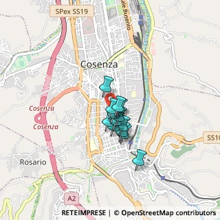 Mappa Via Maria Luigi Greco, 87100 Cosenza CS, Italia (0.52)