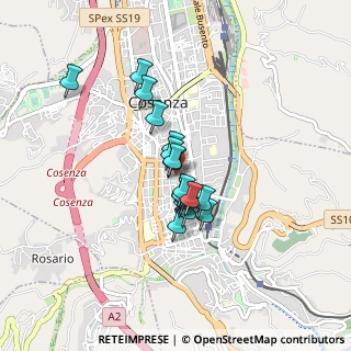 Mappa Via Maria Luigi Greco, 87100 Cosenza CS, Italia (0.63667)