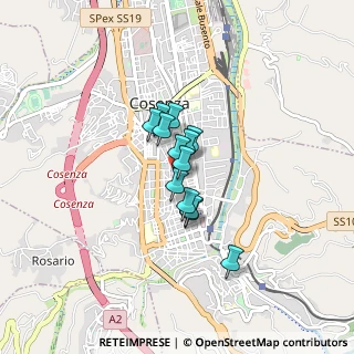 Mappa Via Maria Luigi Greco, 87100 Cosenza CS, Italia (0.51538)