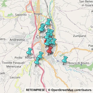 Mappa Via Maria Luigi Greco, 87100 Cosenza CS, Italia (1.236)