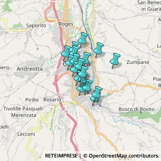 Mappa Via Maria Luigi Greco, 87100 Cosenza CS, Italia (1.05333)
