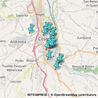 Mappa CS 87100, 87100 Cosenza CS, Italia (1.105)