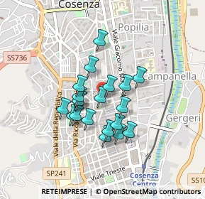 Mappa 2, 87100 Cosenza CS, Italia (0.3525)