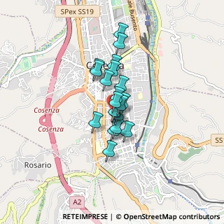 Mappa Via Luigi Miceli, 87100 Cosenza CS, Italia (0.5555)