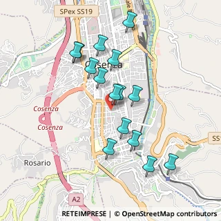 Mappa Via Luigi Miceli, 87100 Cosenza CS, Italia (0.96733)
