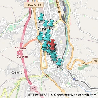 Mappa Via Luigi Miceli, 87100 Cosenza CS, Italia (0.5025)