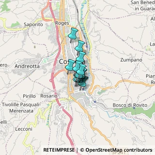 Mappa Piazza Ogaden, 87100 Cosenza CS, Italia (0.61929)