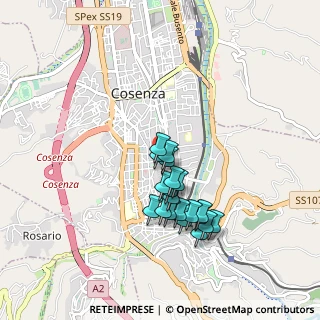 Mappa Piazza Ogaden, 87100 Cosenza CS, Italia (0.8405)