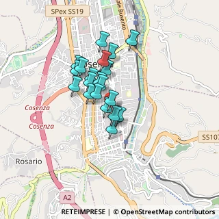 Mappa Piazza Ogaden, 87100 Cosenza CS, Italia (0.6725)