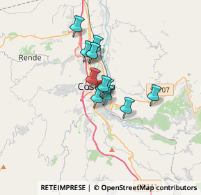 Mappa 2, 87100 Cosenza CS, Italia (2.37167)