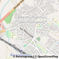 Map Decimomannu