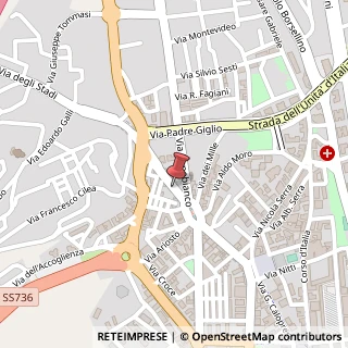Mappa Via Degli Stadi, 9/a, 87100 Cosenza, Cosenza (Calabria)