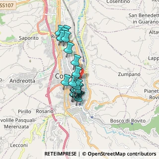 Mappa Via Giovan Battista Martini, 87100 Cosenza CS, Italia (1.45316)