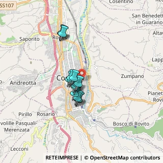 Mappa Via Giovan Battista Martini, 87100 Cosenza CS, Italia (1.32133)