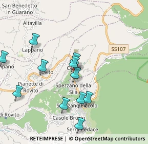 Mappa Via Antonio Gramsci, 87053 Celico CS, Italia (2.19455)