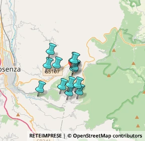 Mappa Via Antonio Gramsci, 87053 Celico CS, Italia (2.36692)