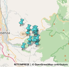 Mappa Via Bruno Buozzi, 87053 Celico CS, Italia (2.26143)