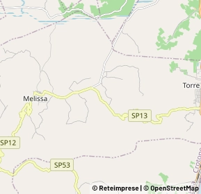 Mappa Via santa caterina, 88817 San Nicola Dell Alto KR, Italia (3.06154)