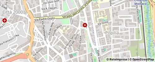 Mappa Cosenza