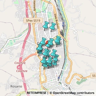 Mappa Piazza Bonaventura Zumbini, 87100 Cosenza CS, Italia (0.66)