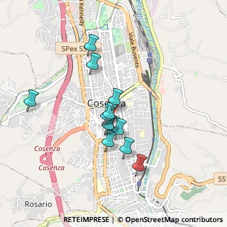 Mappa Piazza Bilotti, 87100 Cosenza CS, Italia (0.78917)
