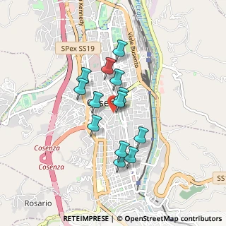 Mappa Piazza Bonaventura Zumbini, 87100 Cosenza CS, Italia (0.73769)