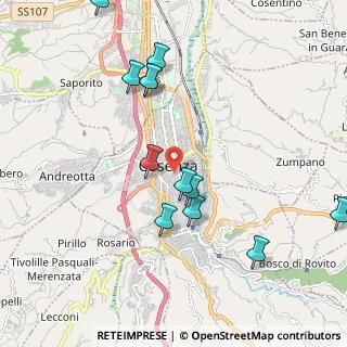 Mappa Piazza Bilotti, 87100 Cosenza CS, Italia (2.35833)