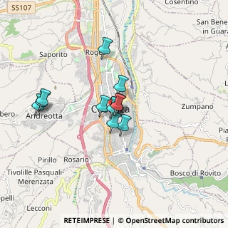 Mappa Piazza Bonaventura Zumbini, 87100 Cosenza CS, Italia (1.40273)