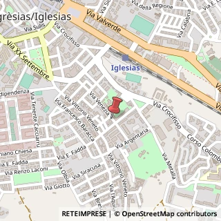 Mappa Via Venezia, 52, 09016 Iglesias, Carbonia-Iglesias (Sardegna)